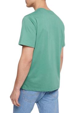 Camisa Pepe Jeans Eggo Verde Para Homem.