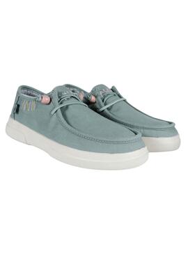 Sapatos Wakin Pitas Windover Azul Para Mulher.