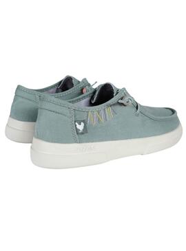 Sapatos Wakin Pitas Windover Azul Para Mulher.