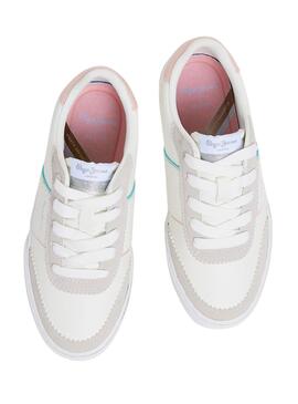 Sapatos Pepe Jeans Kenton Origin Branco Menina