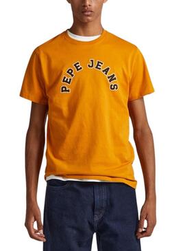 T-Shirt Pepe Jeans Westend Ocre para Homem