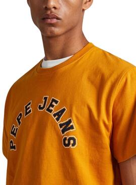 T-Shirt Pepe Jeans Westend Ocre para Homem