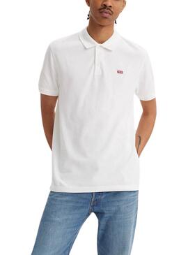 Polo Levis Housemark Branco para Homem