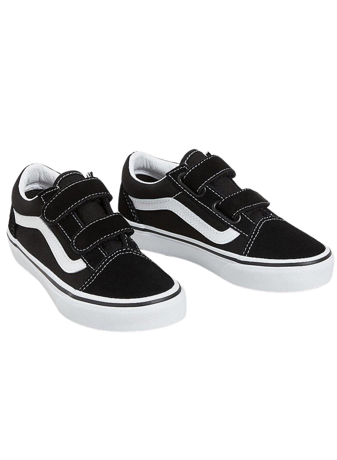 Tênis Vans UY Old Skool Velcro Preto Júnior