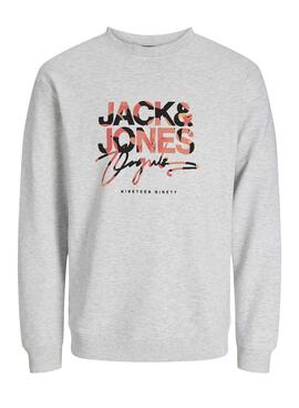 Moletom Jack And Jones Aruba Cinza Para Menino