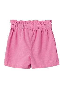 Shorts Nome It Fefona Rosa Para Menina