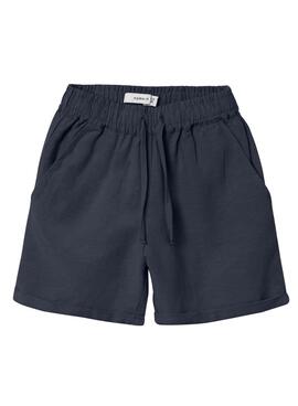 Shorts Name It Faher Marino para Meninas