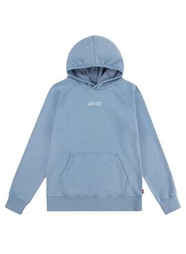 Moletom Levis Lived In Hoodie Azul Para Meninos