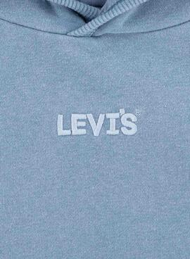 Moletom Levis Lived In Hoodie Azul Para Meninos