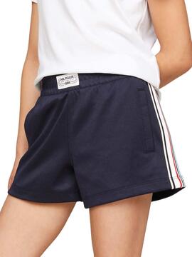 Calções Tommy Hilfiger 1985 Marinho Para Menina