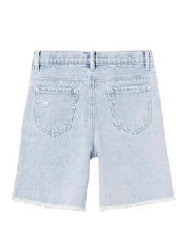 Shorts Name It Bella Azul Claro Para Menina