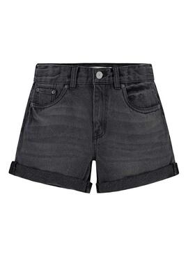 Shorts Levis Mom Preto para Menina