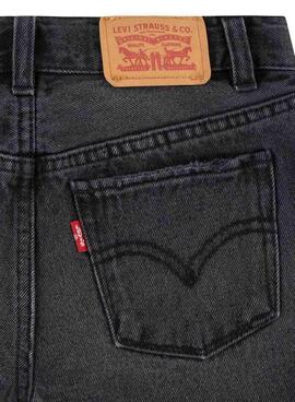 Shorts Levis Mom Preto para Menina