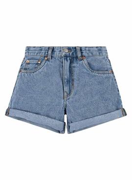 Shorts Levis Mom Azul Para Menina