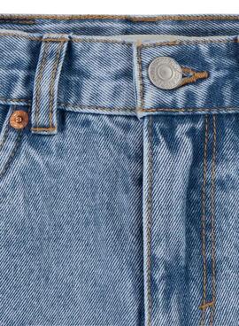 Shorts Levis Mom Azul Para Menina