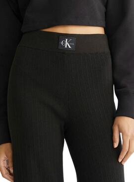 Pantalon Calvin Klein Jeans Variegado Preto