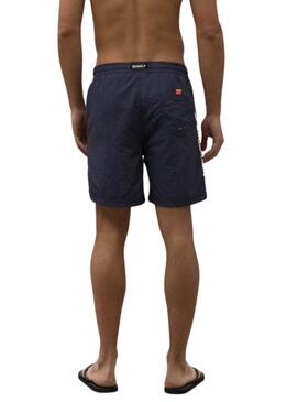 Roupa de banho Shark Azul Marinho Ecoalf para Homem