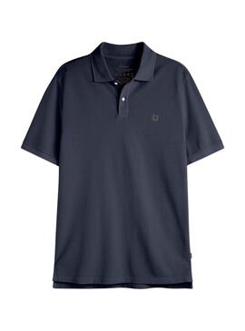 Camisa Ecoalf polo azul-marinho Tedalf para homem