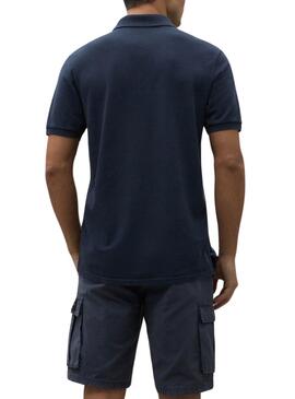 Camisa Ecoalf polo azul-marinho Tedalf para homem