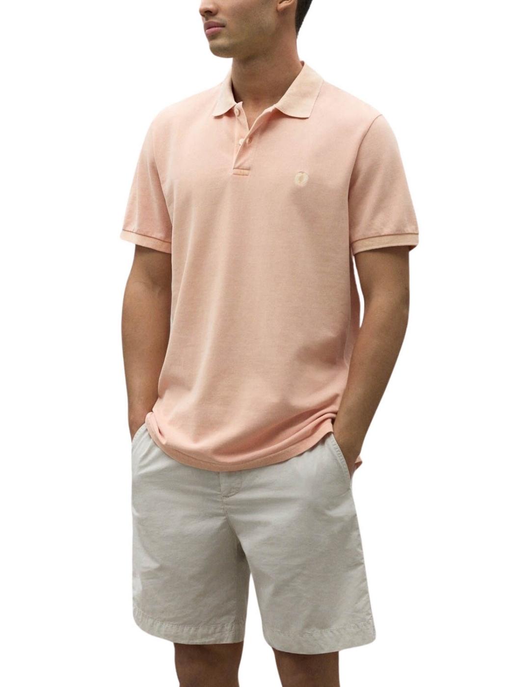 Camisa Polo Tedalf Laranja Ecoalf para Homem