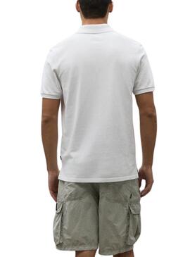 Camisa polo Ecoalf Tedalf branco para homem