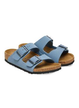 Sandálias Birkenstock Arizona Birko-Flor Azul Kids