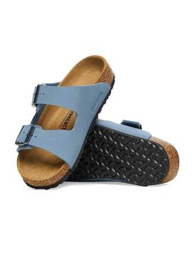 Sandálias Birkenstock Arizona Birko-Flor Azul Kids