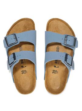 Sandálias Birkenstock Arizona Birko-Flor Azul Kids