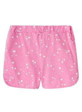 Shorts Name It Henra Rosa Para Menina