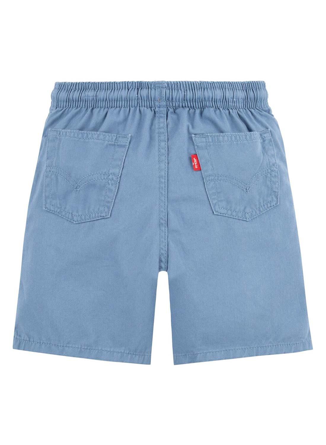 Bermuda Levis Pull On Woven Azul Claro Para NiñoTradução: Bermuda Levis Pull On Tecido Azul Claro Para Menino