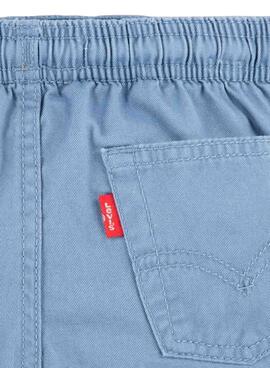 Bermuda Levis Pull On Woven Azul Claro Para NiñoTradução: Bermuda Levis Pull On Tecido Azul Claro Para Menino