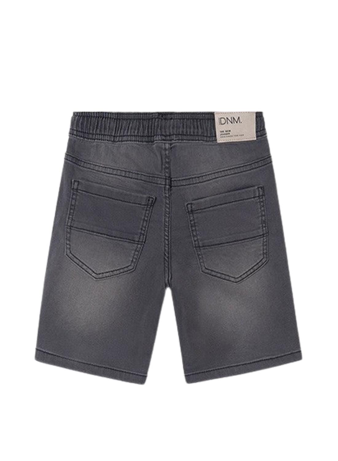 Bermuda Mayoral Denim Jogger Cinza para Menino