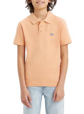 Camisa Levis Tape Laranja para Menino