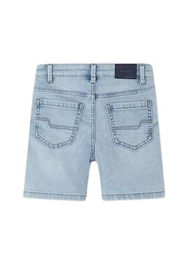 Bermuda Mayoral em Denim Suave Claro para Menino