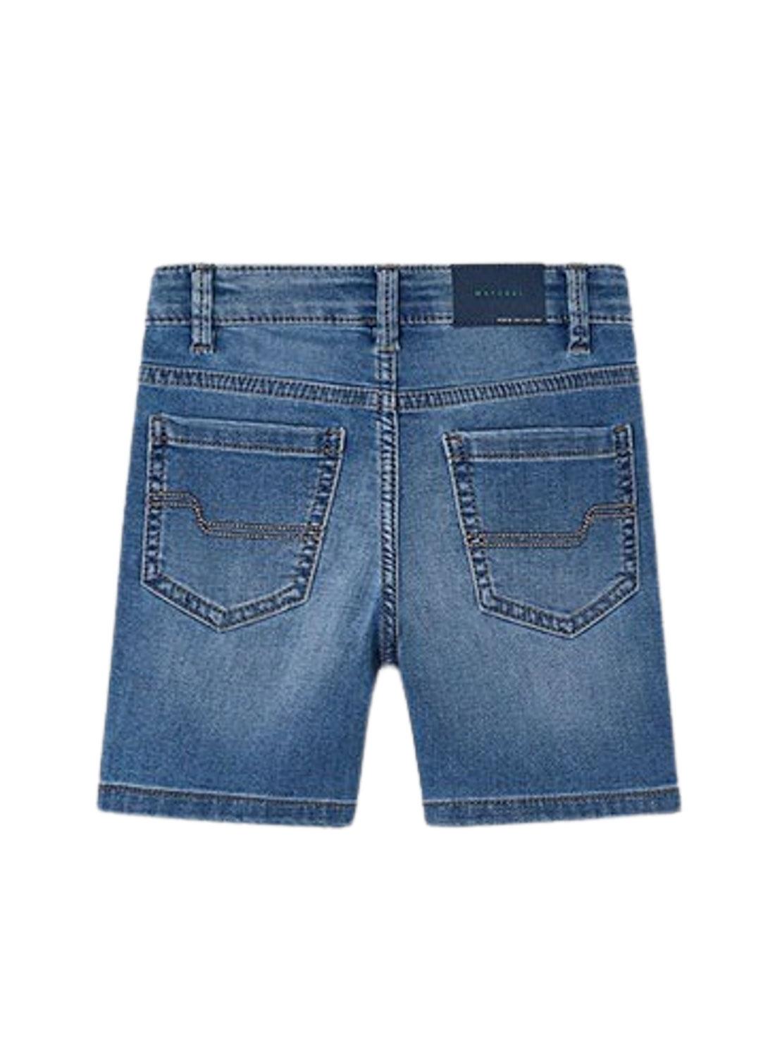 Bermuda Mayoral Soft Denim Médio para Menino