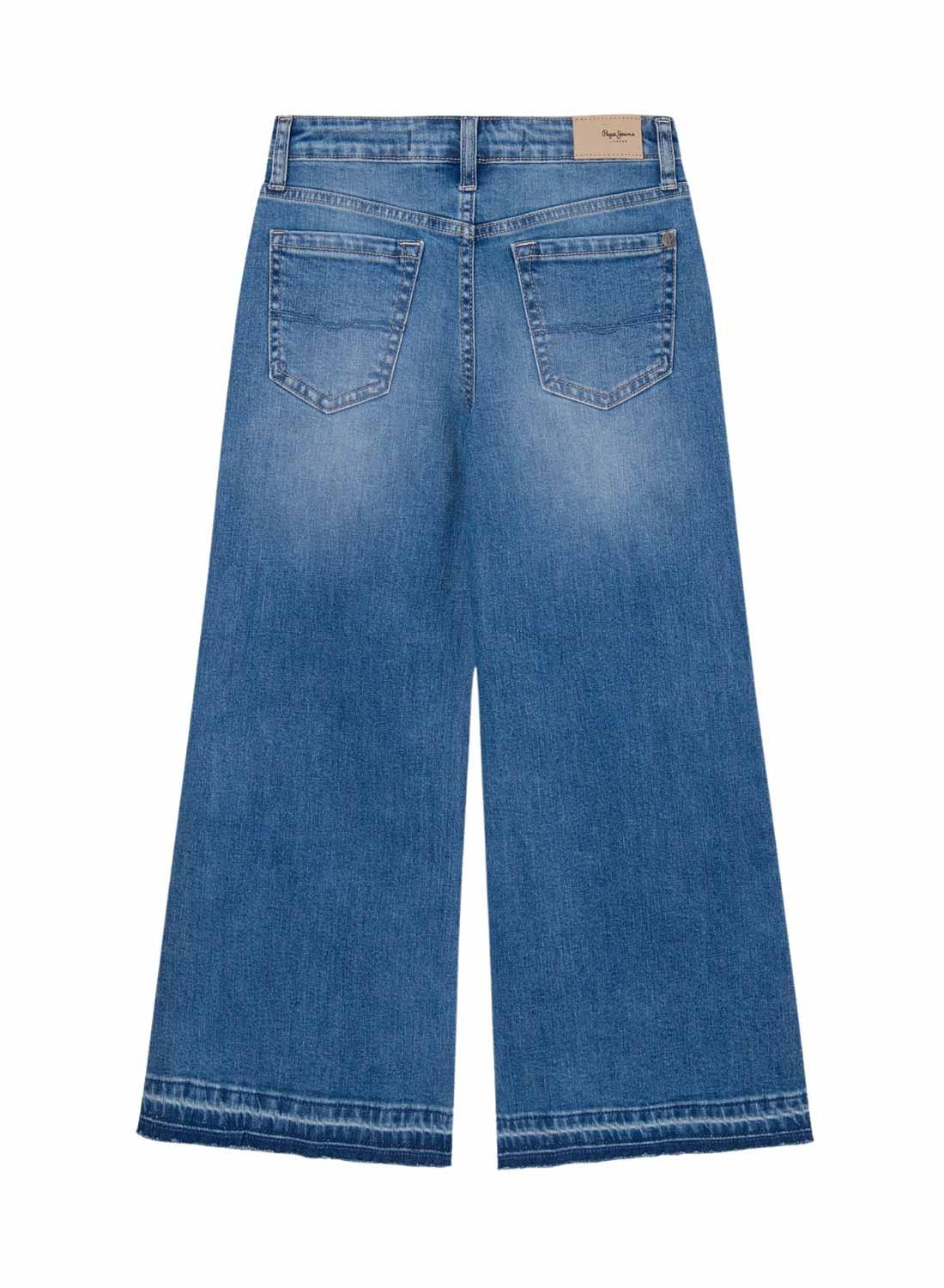 Calça Jeans Pepe Jeans Wide Leg Denim Infantil