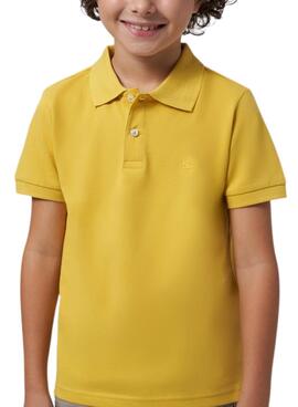 Polo Mayoral Granito Básico Amarelo para Menino