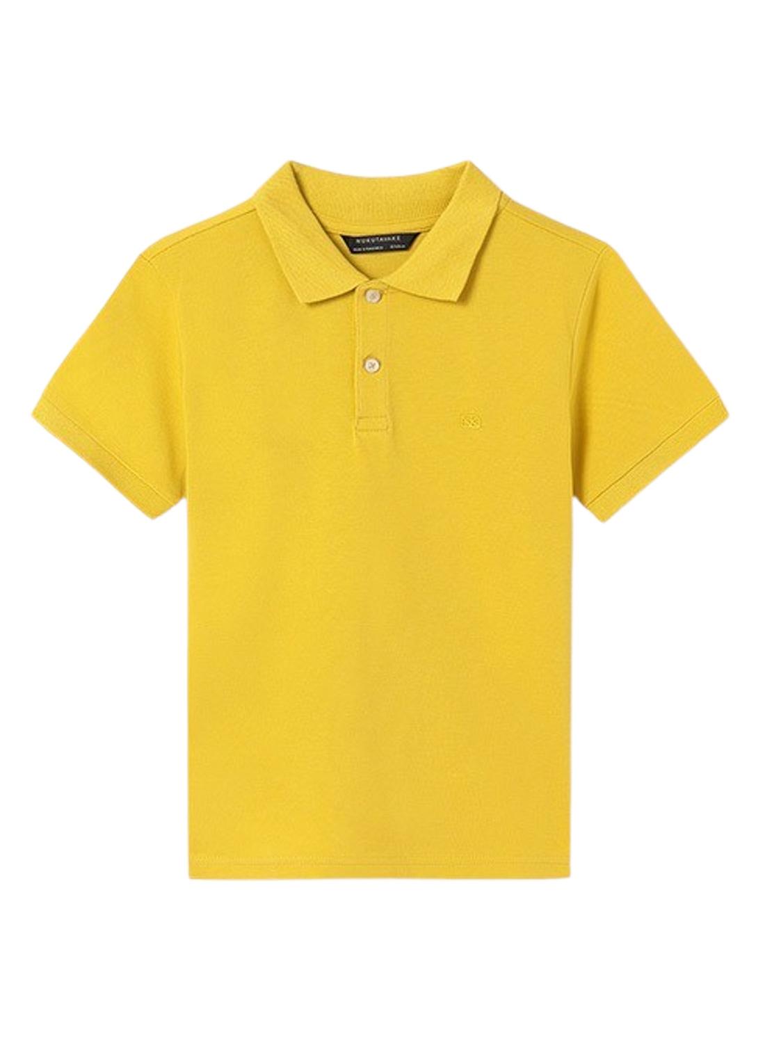 Polo Mayoral Granito Básico Amarelo para Menino