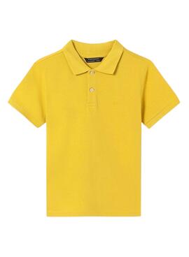 Polo Mayoral Granito Básico Amarelo para Menino