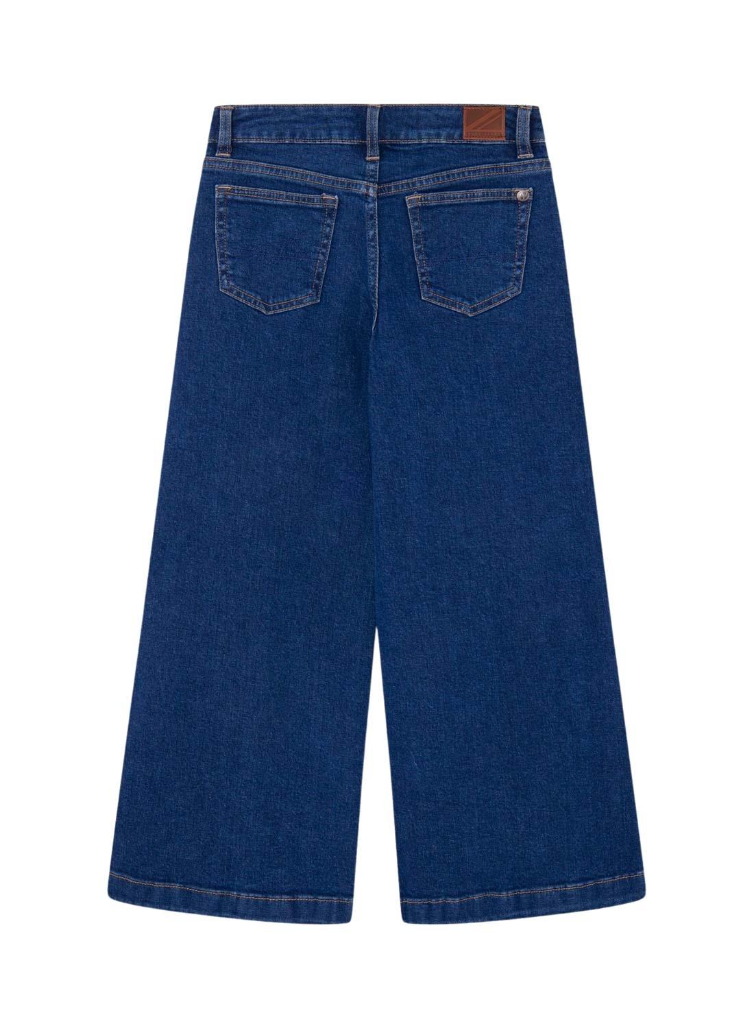 Calça de ganga Pepe Jeans Wide Marinho para Menina