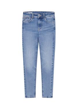 Calça Jeans Pepe Skinny Azul para Menina