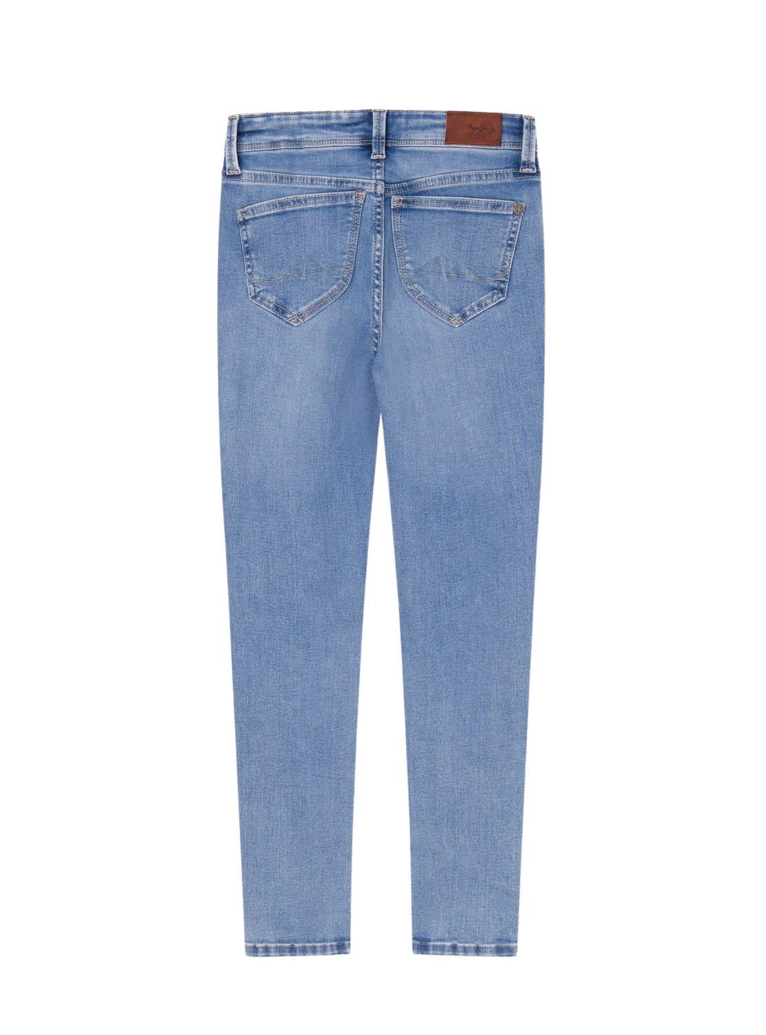 Calça Jeans Pepe Skinny Azul para Menina