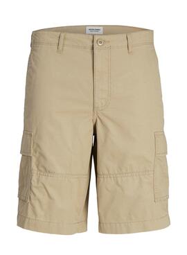 Bermudas Cargo Tostado Jack And Jones para Menino