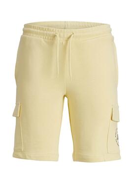 Bermudas Jack and Jones Swift Amarelo Para Menino