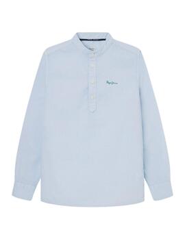 Camisa Pepe Jeans Jeffrey Azul para Menino