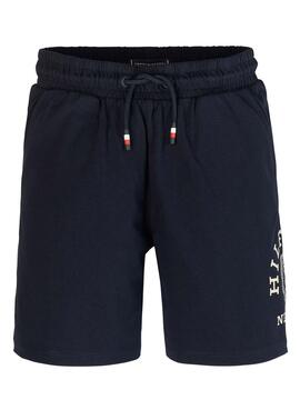 Bermudas Tommy Hilfiger Monograma Marinho para Menino