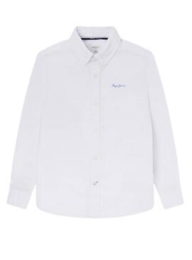 Camisa Pepe Jeans Jayme Branco para Menino