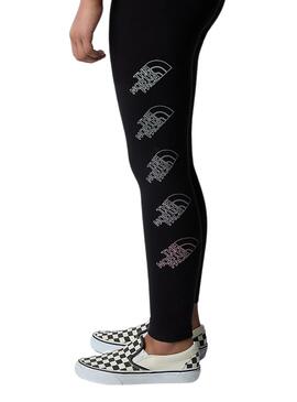 Leggings The North Face New Graphic Preto para Menina