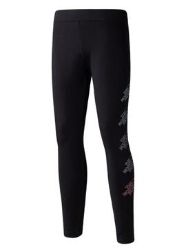 Leggings The North Face New Graphic Preto para Menina