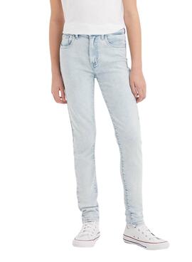 Calça Jeans Levi's 720 High Azul Para Menina